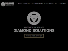 Tablet Screenshot of mydiamondsolutions.com